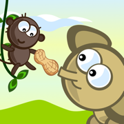 Happy Monkey Hungry Elephant